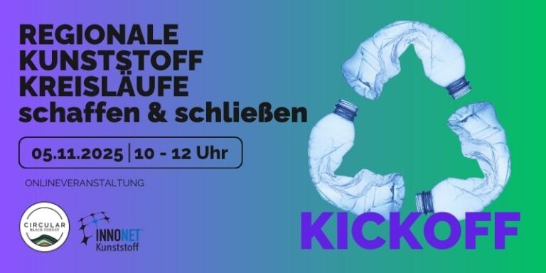 Kick-off „REGIONALE KUNSTSTOFF KREISLÄUFE schaffen und schließen“